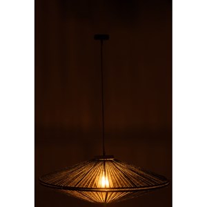 Lampe métal vert h.36cm