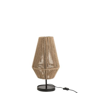 Lampe métal naturel h.51cm