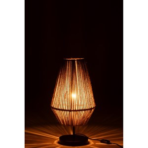 Lampe métal naturel h.51cm