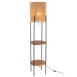 Lampe métal noir h.160cm