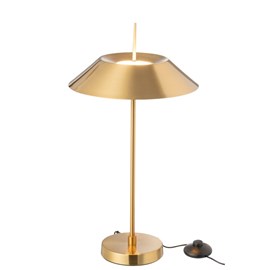 Lampe métal doré h.56cm