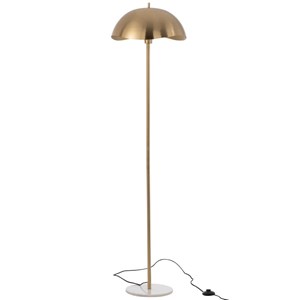 Lampe métal doré h.150cm