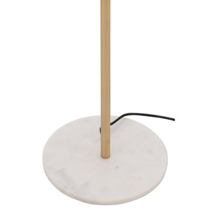 Lampe métal doré h.150cm