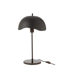 Lampe métal noir h.56cm