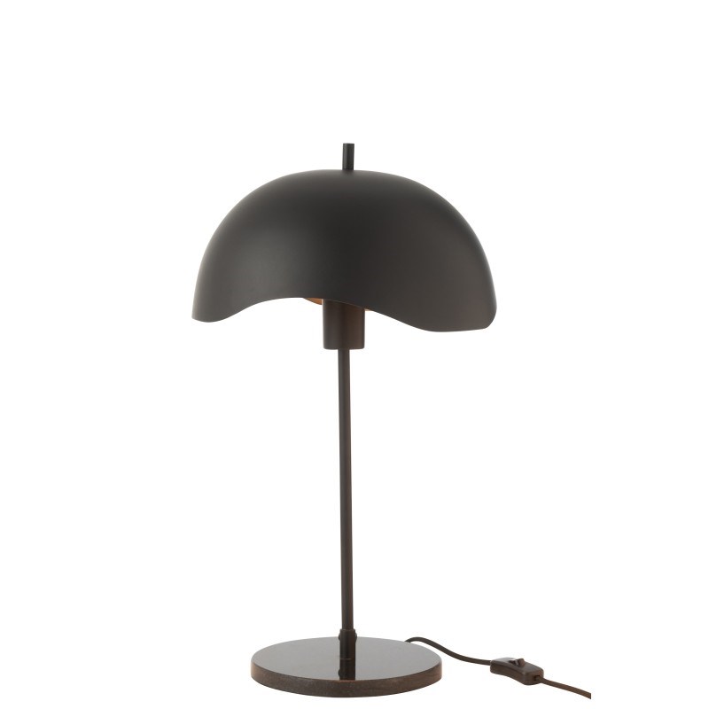 Lampe métal noir h.56cm