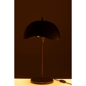 Lampe métal noir h.56cm