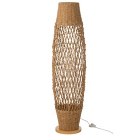 Lampadaire métal beige h.119.5cm