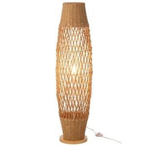 Lampadaire métal beige h.119.5cm