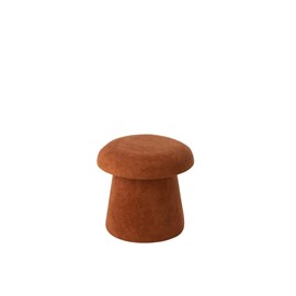Tabouret bois marron h.37.5cm