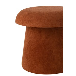Tabouret bois marron h.37.5cm