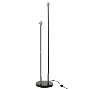 Lampe céramique noir h.140cm
