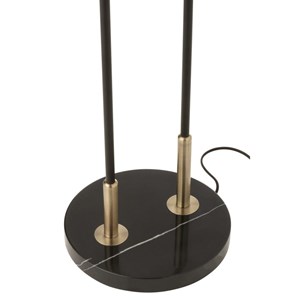 Lampe céramique noir h.140cm