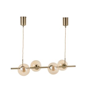 Suspension métal or h.156cm