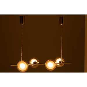 Suspension métal or h.156cm