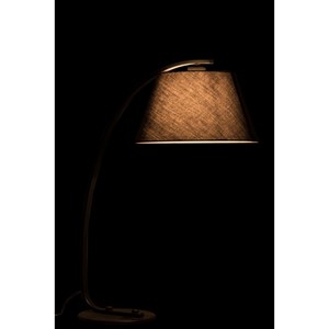 Lampe métal noir h.66cm