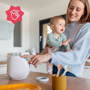 Chauffe-biberon easy+ maison pastel