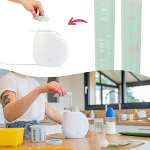 Chauffe-biberon easy+ maison pastel