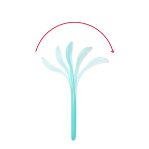 Cuillères souples et douces x5