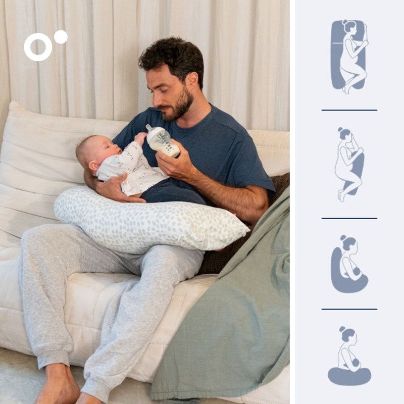 Coussin maxxy mini leaves doomoo green (Doomoo Basics) - Image 2