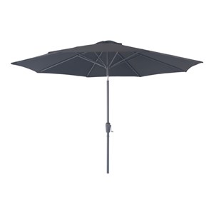 Parasol polyester noir h.243cm