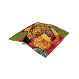 Sac à plat spirales rouge