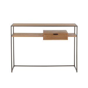 Console bois naturel h.86cm