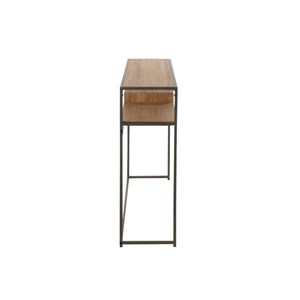 Console bois naturel h.86cm