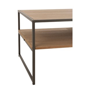 Table bois naturel h.42.5cm