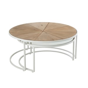 Set verre blanc h.41cm