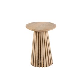 Table bois naturel h.52cm