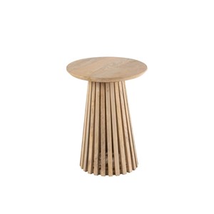 Table bois naturel h.52cm