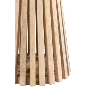 Table bois naturel h.52cm