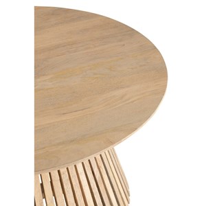 Table bois naturel h.45cm