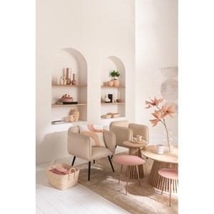 Table bois naturel h.45cm