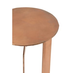 Set métal cuivre h.71cm