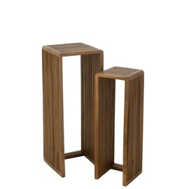 Tables bois naturel h.88cm