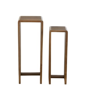 Tables bois naturel h.88cm