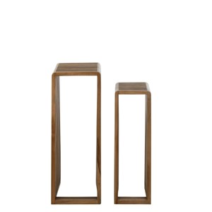 Tables bois naturel h.88cm