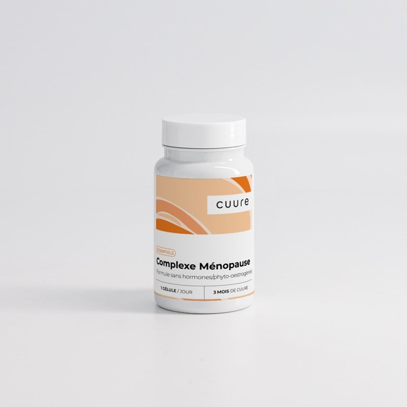 Cuure - Complexe ménopause - formule sans phyto-œstrogènes