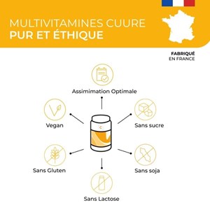 Multivitamines - 16 nutriments essentiels hautement assimilables