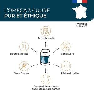 Oméga 3 - qualité breveté omegavie® & ultra stable