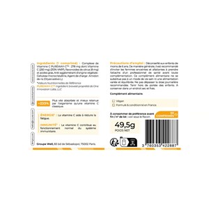 Vitamine c pureway-c® - assimilation améliorée de 233%
