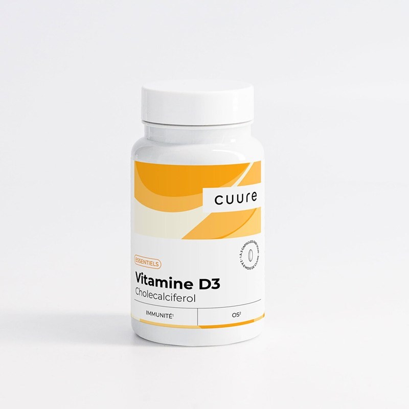 Cuure - Vitamine d3 végan - vita-algae d® - plus efficace que d2