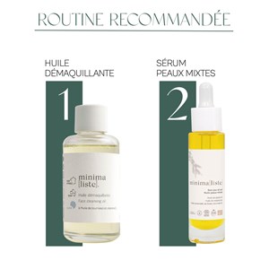 Sérum jour et nuit peaux mixtes - minimaliste