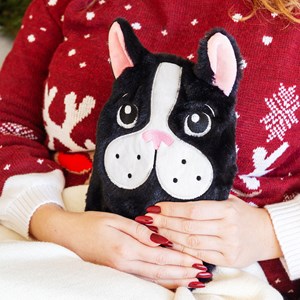 Bouillotte à eau  bulldog