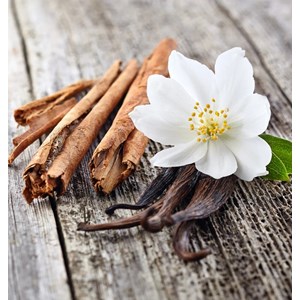 Bougie qui devient plante vanille