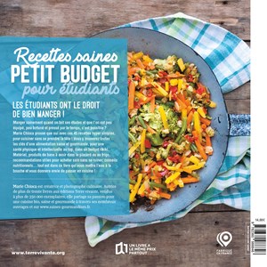 Recettes saines et petit budget pour étudiants