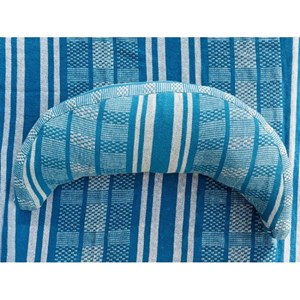 Coussin hamac poligono turquoise
