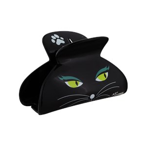 Pince à cheveux crabe  noir