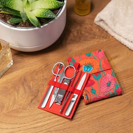 Kit de manucure  rouge